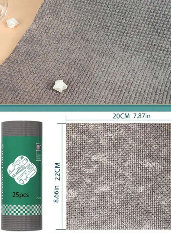 1 Roll/25pcs Durable Kitchen Cleaning Cloth, Highly Absorbent and Oil-Resistant - Image 5
