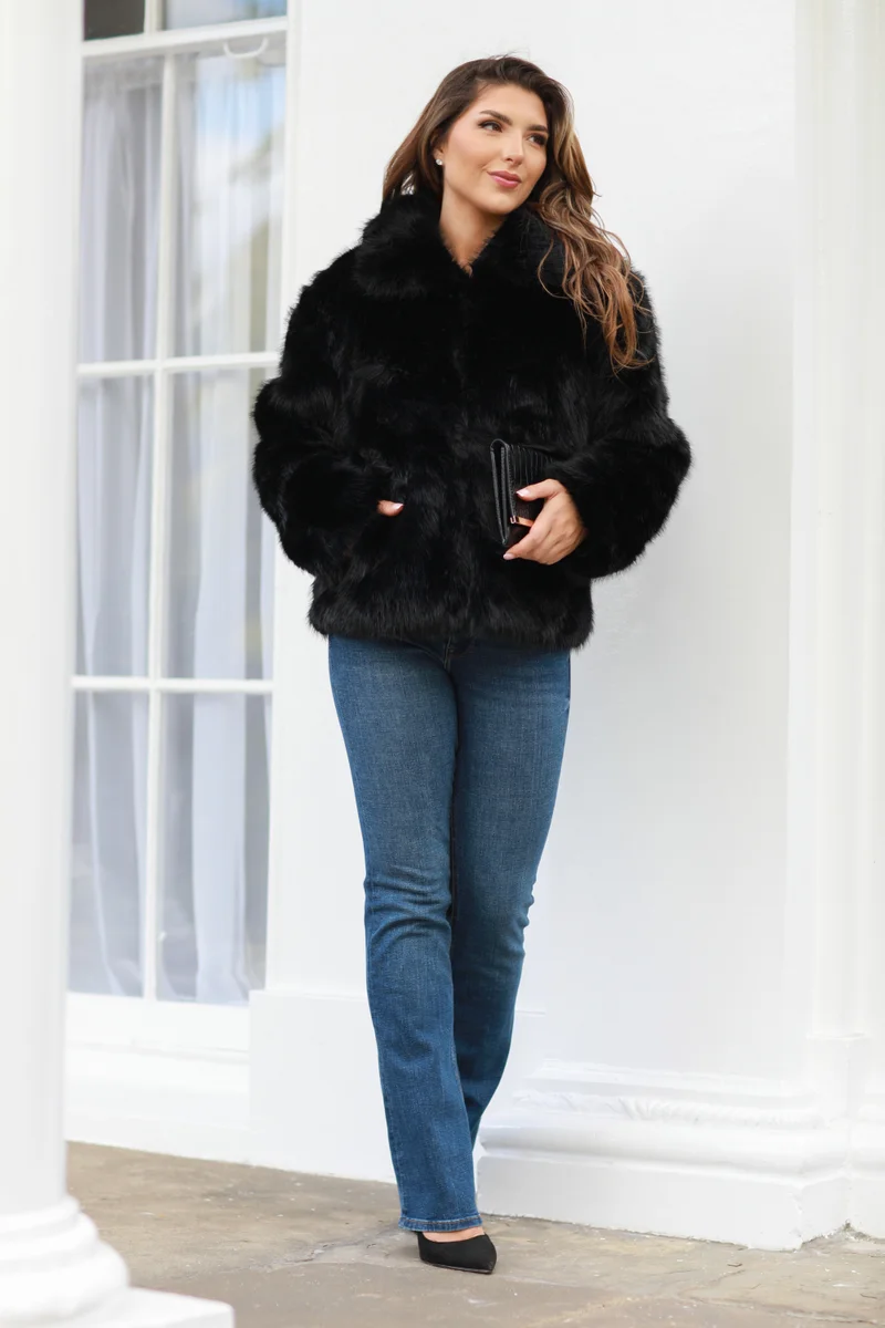 Faux Soft Fur Jacket