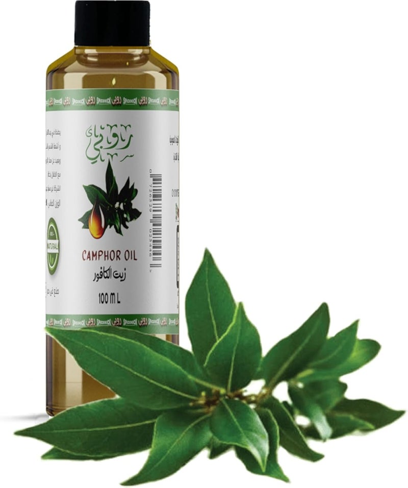 Ruby 100% Natural Essential Oils for Relaxation & Skin Care 100ml, Premium Long Lasting Scents (Original Camphor Oil 100ml – Refreshes Skin, Relieves Muscle & Joint Pain)