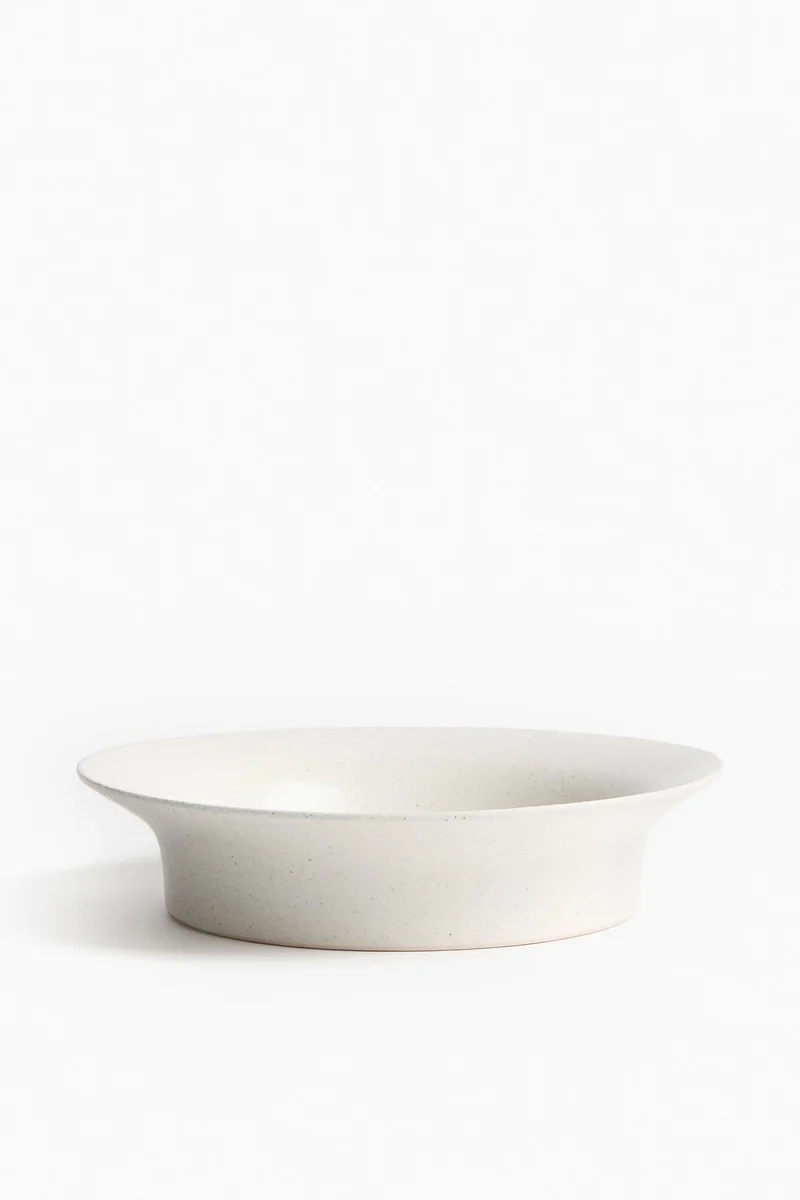 H&M Large speckled serving bowl
