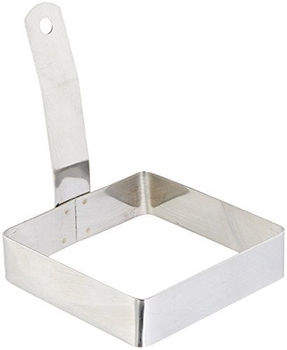 Winco Winco 4Inch x 4Inch Square Egg Ring Set of 3 