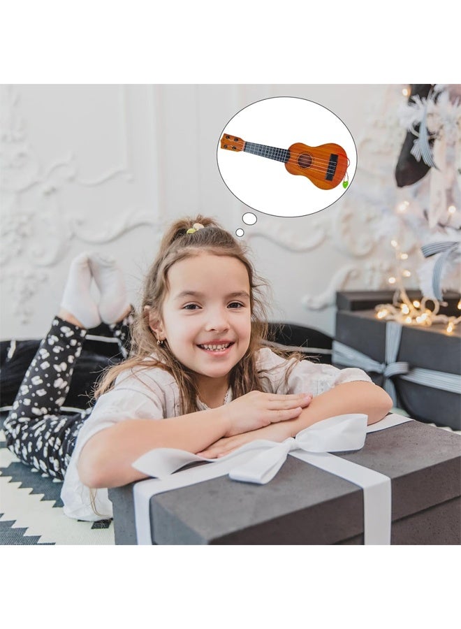 DUNISO Kids Toy Ukulele Guitar, 17 Inch Classical Guitar Musical Toy,Educational Toys, 4 Strings Educational Learning Ukulele for Toddlers, Preschoolers and Kids Boys Girls Beginner - Image 3