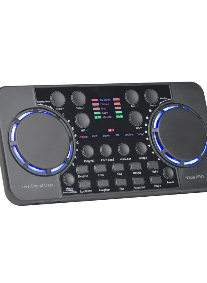 Beauenty Sound Card Live Streaming V300 Pro Bluetooth-compatible Audio Mixers Mixer Music Studio Recording Accessory Noise - Image 2