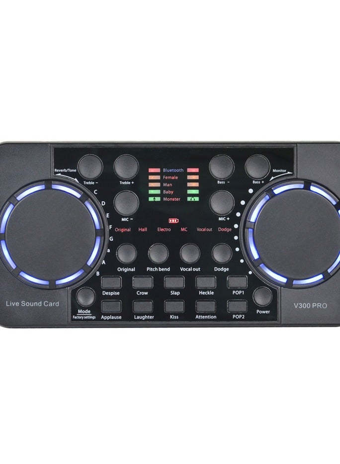 Beauenty Sound Card Live Streaming V300 Pro Bluetooth-compatible Audio Mixers Mixer Music Studio Recording Accessory Noise - Image 1