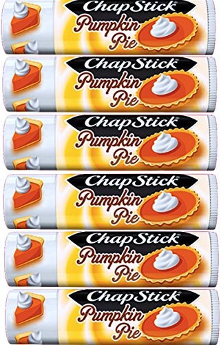 Chapstick Ultimate Collection Pack of 6 Gift Set Variations Includes Chap Stick Aloha CoconutCandy Cane Cake Batter Strawberry Moisturizer Original Pumpkin Pie Pack of 6 Pumpkin Pie Chapstick - Image 1