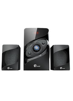 Standard Speaker Standard 2.1 Wave 2500 Power 25 Watt illuminated multimedia speaker Optical Cable - Aux - Bluetooth - Usb - Sd card - Radio - Led Screen - Remote - Full Function  - Image 2