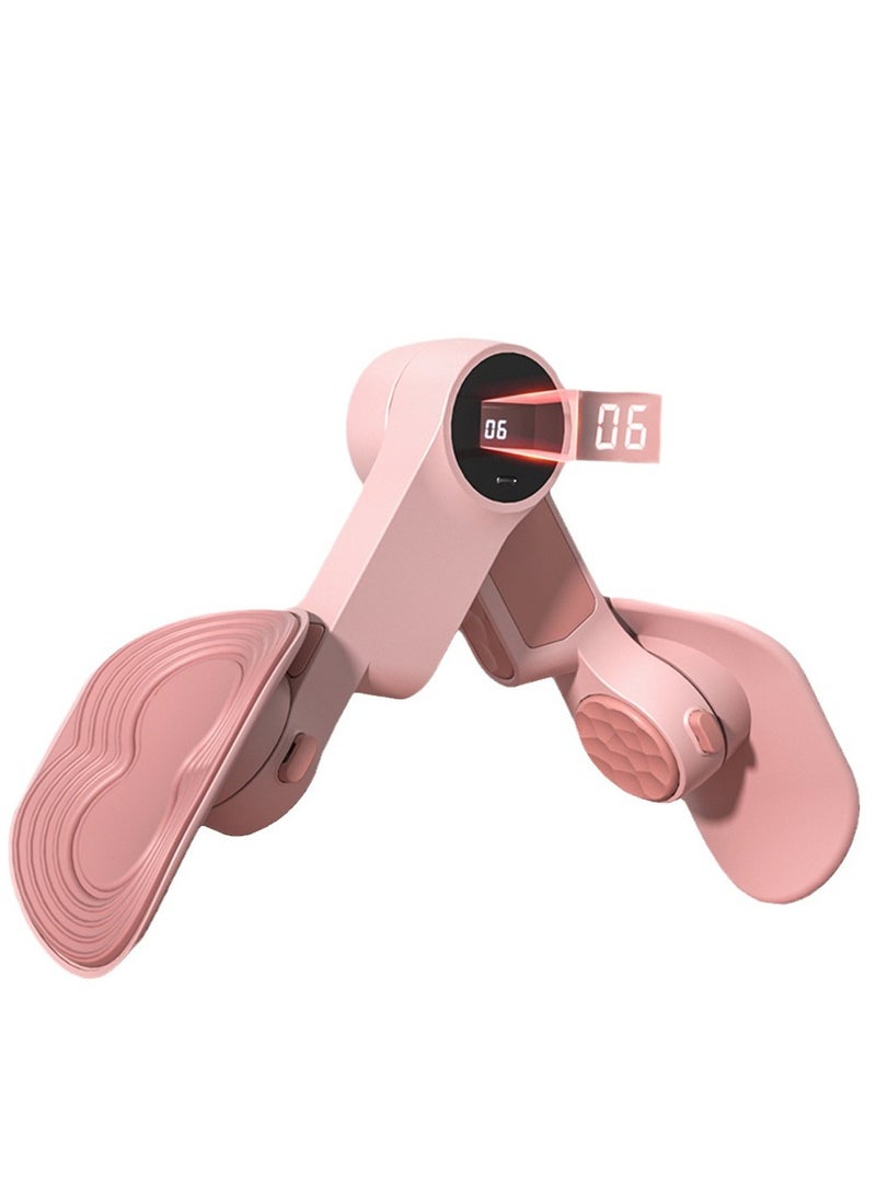 Generic Thigh Master Thigh Exerciser for Women Pelvic Floor Trainer 360° Rotation Non-Slip Silicone Pads Ideal Postpartum Home Office Workout Equipment Glutes Legs Fitness Accessory Thigh Toning Tool  - Image 1