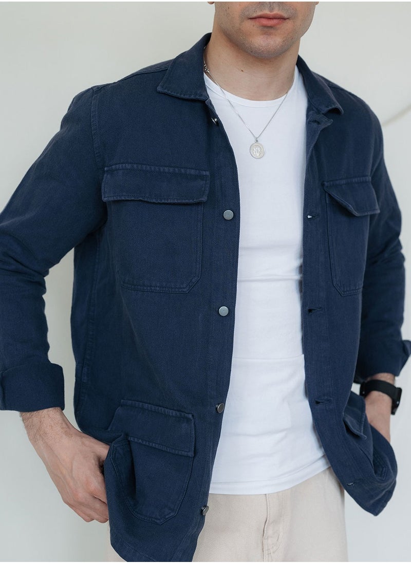Arafa - Men Jacket durable fabric structured fit - Image 1