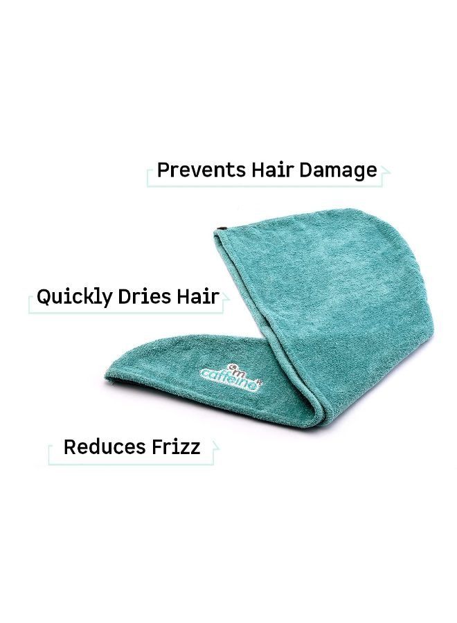 إم كافيين ام كافيين منشف للشعر من الألياف الدقيقة يجفف الشعر بسرعة ، ويقلل من تجعده ويمنع تلف الشعر - Image 2