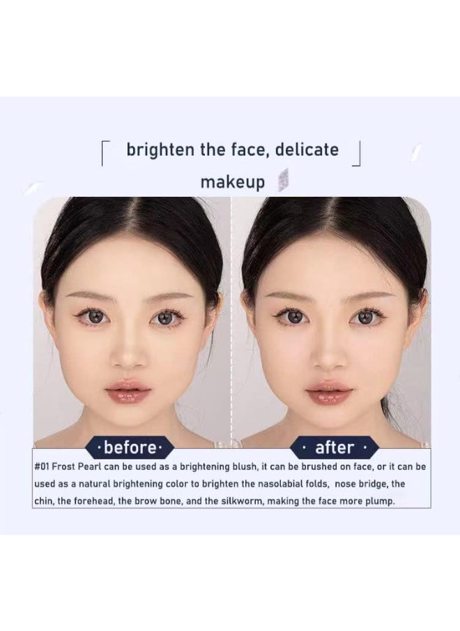 Flower Knows - Unicorn Series Embossed Blush Natural Cheek Makeup 5g 05 Unripe Peach - Image 1