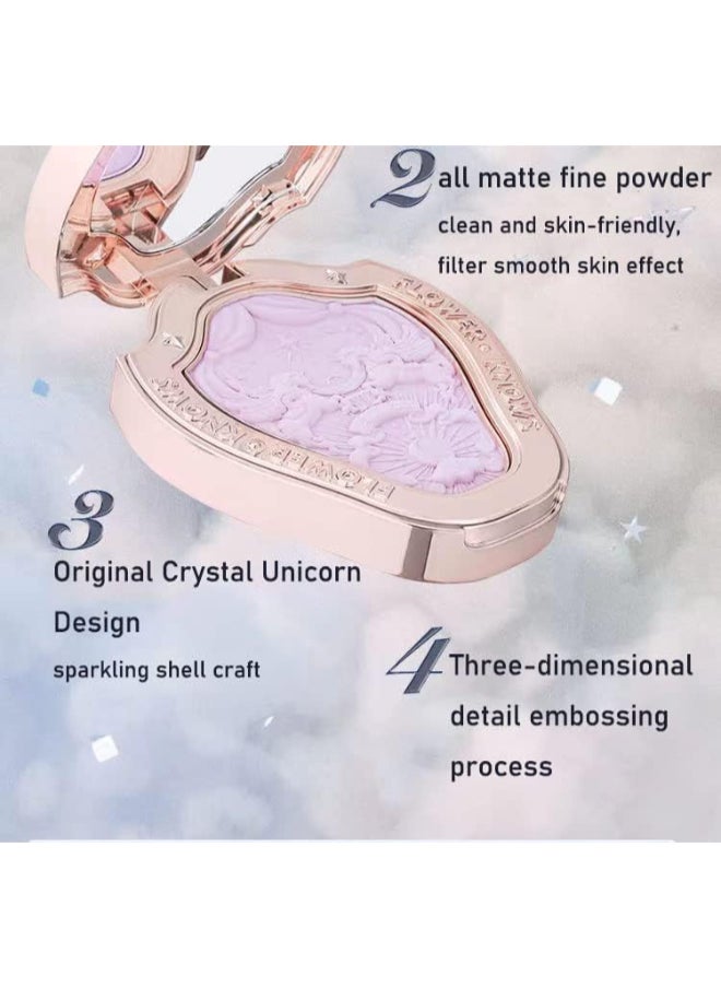 Flower Knows - Unicorn Series Embossed Blush Natural Cheek Makeup 5g 05 Unripe Peach - Image 1
