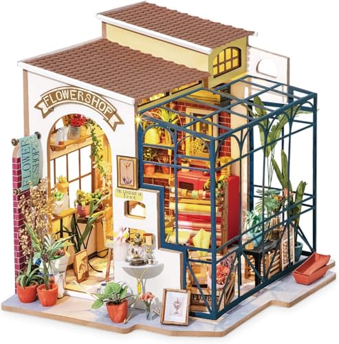 Rolife 120 Miniature House KitsTiny House KitDIY Miniature Dollhouse Kits for AdultsModel Building Craft KitsHobbies Gifts for Women and Men - Image 1