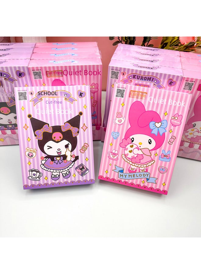 YIDA Internet Celebrity Quiet Book Diy Cut-free Material Package Full Set Gift Box Girls Handmade Children's Educational Toys - Image 2