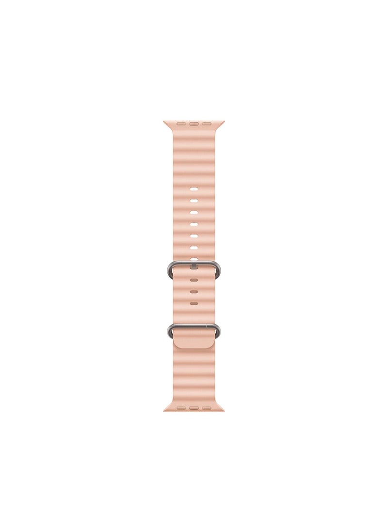 Generic - Ocean Silicon Rubber Strap For Apple Watch Ultra 49mm 45mm 44mm And 42mm - Image 1