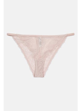 Women Thin Strap Panty, Hushed Violet