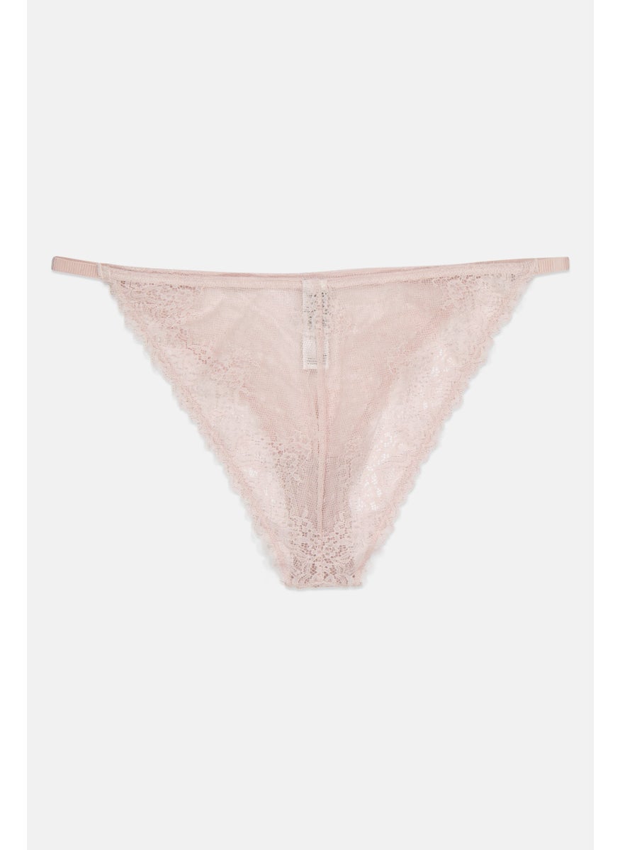 NA-KD - Women Thin Strap Panty, Hushed Violet - Image 1