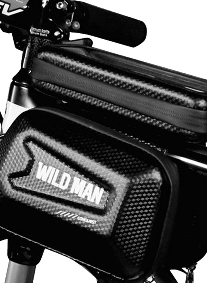 Generic Mountain Bicycle Front Frame Phone Holder Bag  - Image 3