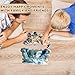 Jigfoxy Wooden Puzzle for Adults Polar Bear Jigsaw Puzzles for Adult Unique Animal Shape Wood Cut Puzzles Christmas Thanksgiving Gifts for Friends Family S85 85in100pcs - Image 4