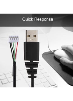 Thoraya Professional Mouse Cable Replacement 2.19yd No Stuck Mouse USB Cable Replacement for Rival 300  - Image 4