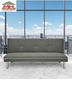 Multi Home Furniture 3-Seater Tufted Sofa Bed MH-125-GREY  - Image 2