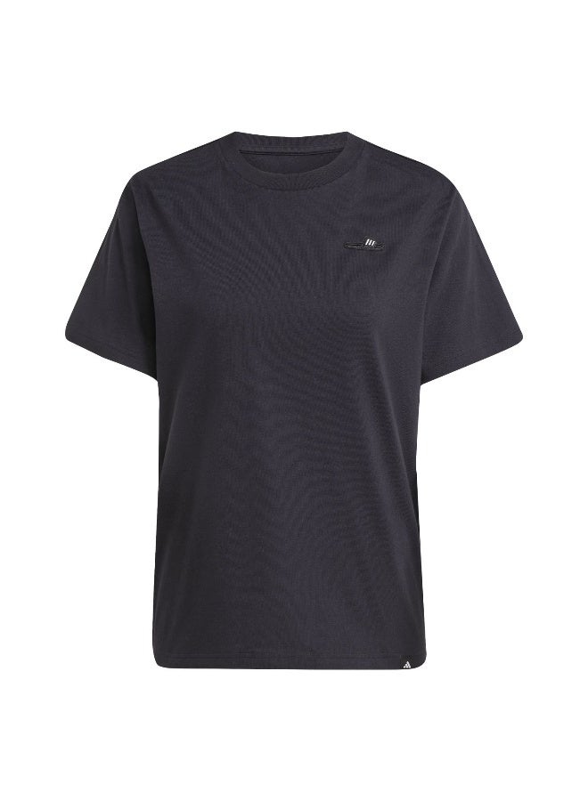 Adidas SLIDE TEE Black Training For Women XS - Image 1