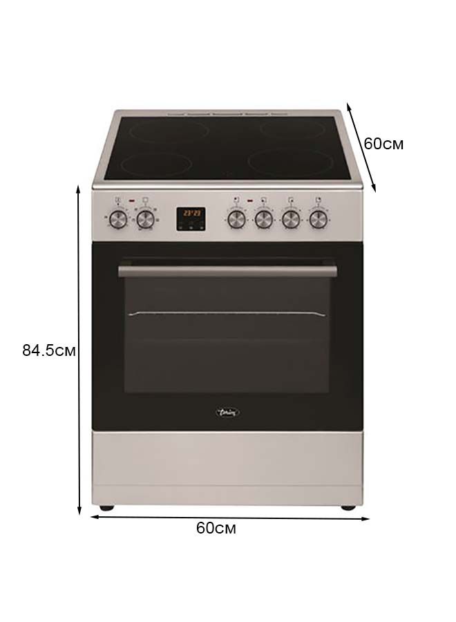 terim 4 Eye Ceramic Electric Cooker 60 x 60 cm, 6 Oven Function with Turbo Fan, Made in Turkey,1 year warranty - Image 2