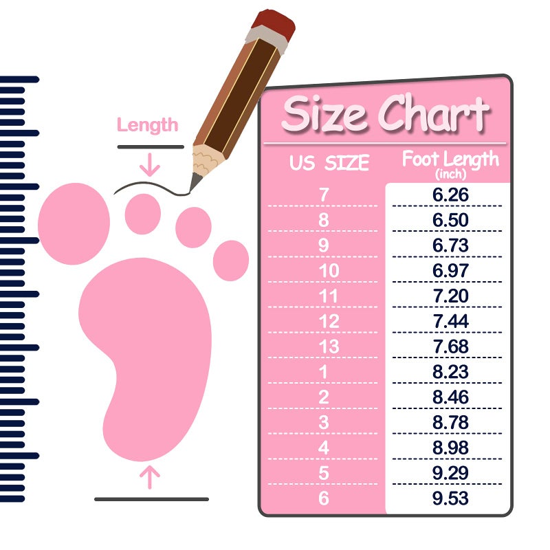 K KomForme Kids Girls & Boys Rain Boots with Easy-on Handles Waterproof Outdoors - Image 5