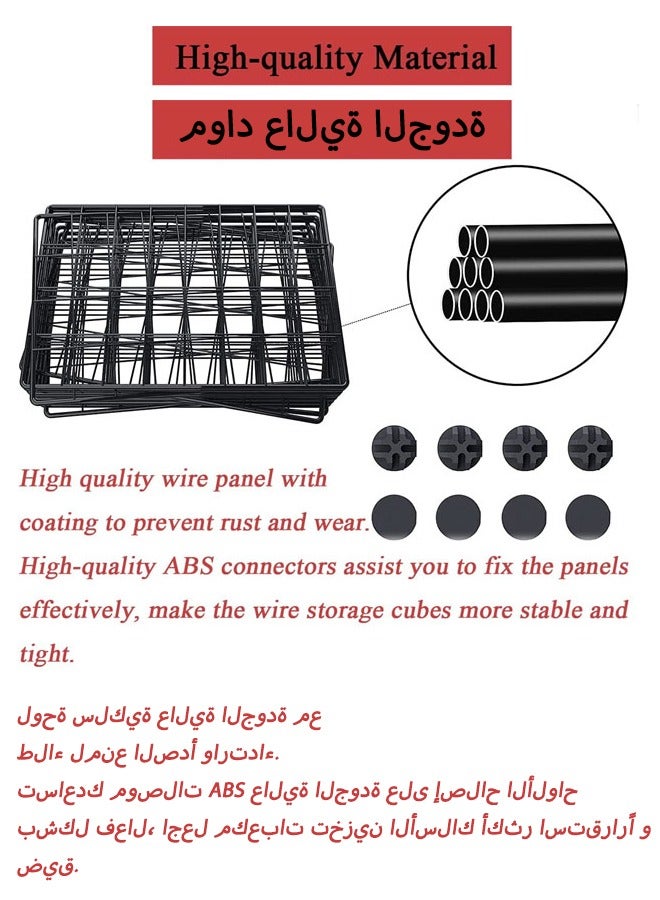 Generic 2-Tier Cat Cage Indoor Diy Cat Playpen Detachable Metal Wire Kennels Crate Large Exercise Place Ideal For 1-2 Cat 105x70x70  - Image 3