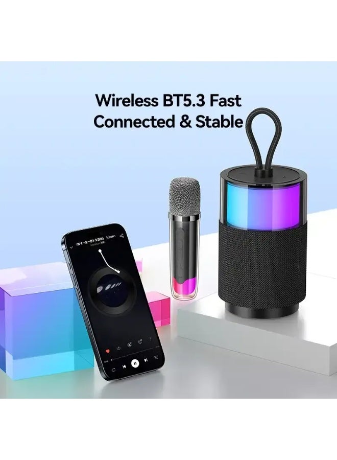 USAMS US-YX013 Bluetooth Speaker with Microphone - Black - Image 2