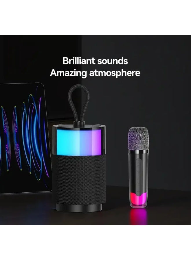 USAMS US-YX013 Bluetooth Speaker with Microphone - Black - Image 4