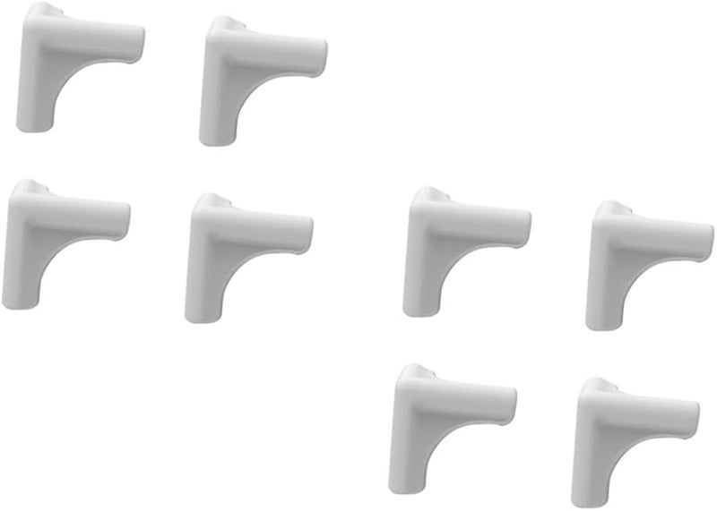 Kisangel 8 Pack Grey Silicone Table Corner Protectors For Kitchen Furniture Safety - Image 1