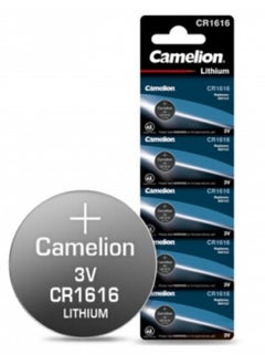 Camelion Camelion Lithium Battery CR1616 Replaces 5021LC 5pcs 