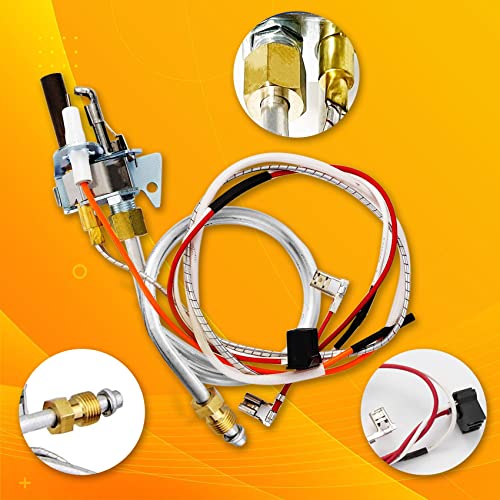 Enruieer مجموعة استبدال تجميع موقد الماء الساخن Enruier Upgrade 100112330، مجموعة استبدال لسلسلة 300 301، متوافقة مع Reliance وWhirlpool وA.O.smith وKenmore وسخانات المياه الأمريكية، استبدال 9007876 9007877 - Image 3