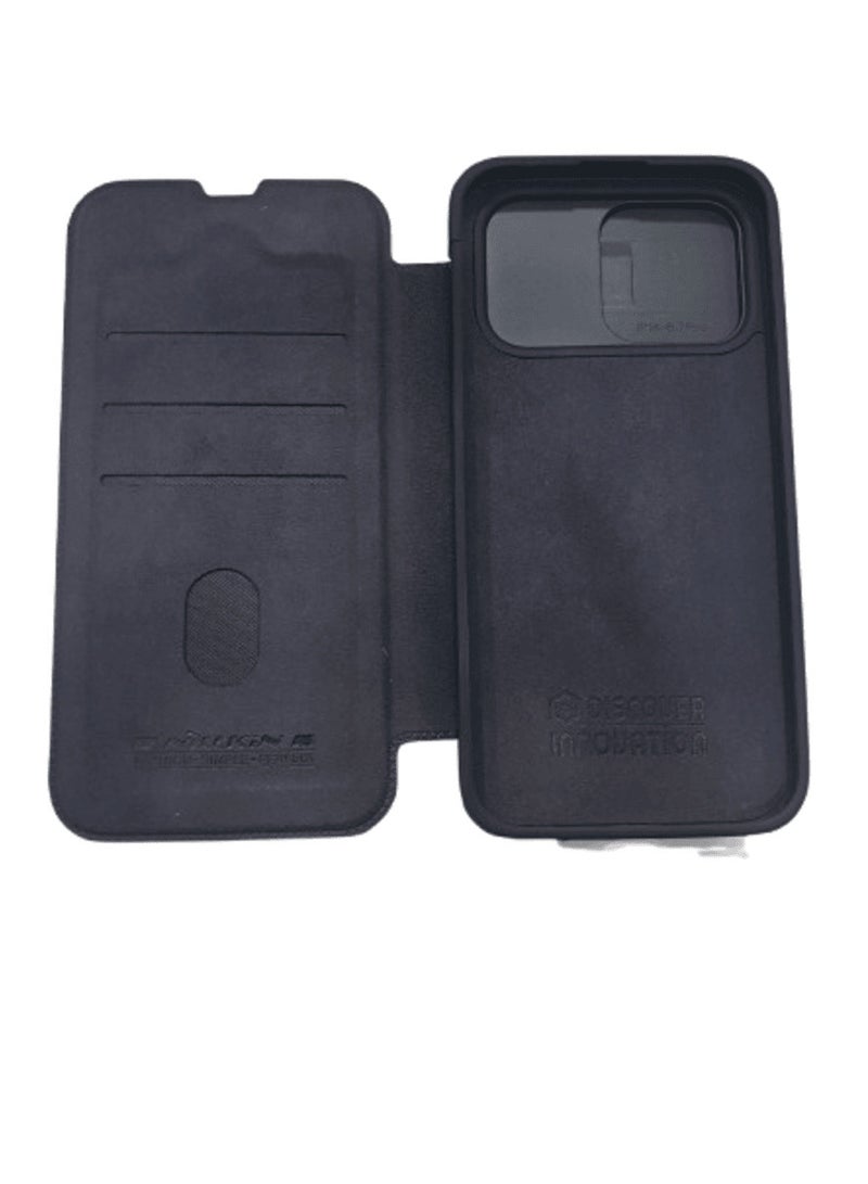 Nillkin CamShield Pro Case Flip Style Lens Camera Protect Mobile Holder Fits  Apple iPhone 14 Pro  - Black - Image 3