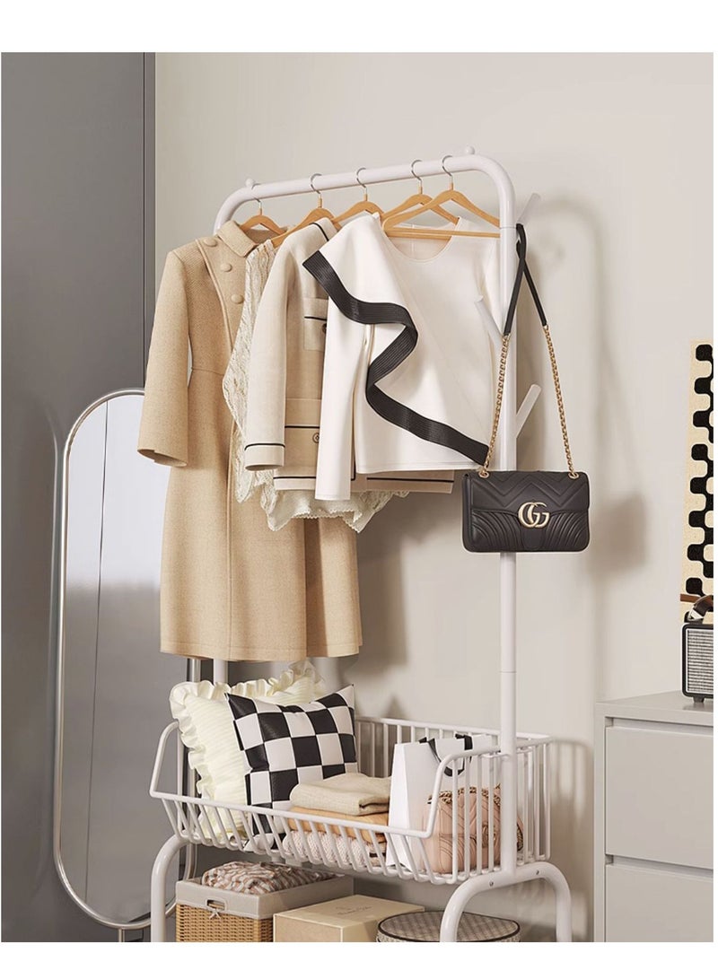 Arabest Clothing Rack with Storage Bag,Non-woven Shelves for Shoes,Multi-Functional Garment Rack for Bedroom,Hallway  - Image 2