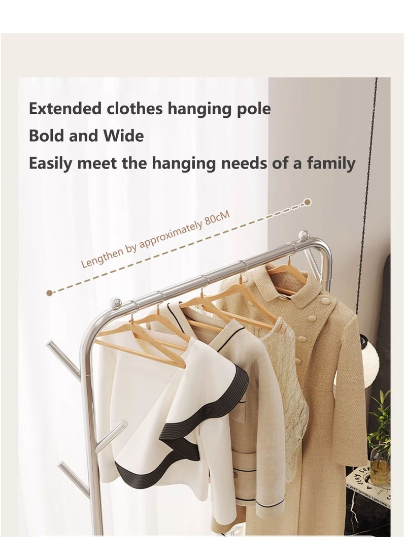 Arabest Clothing Rack with Storage Bag,Non-woven Shelves for Shoes,Multi-Functional Garment Rack for Bedroom,Hallway  - Image 4