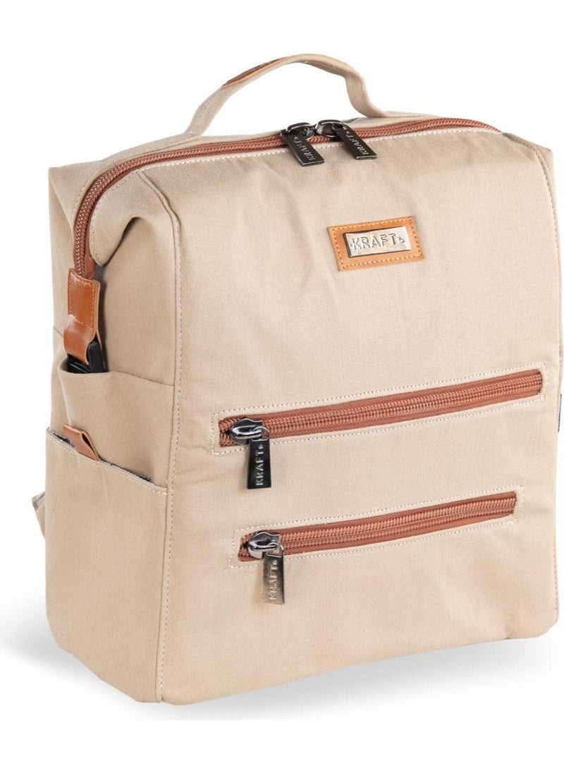 Kraft Lily Mother Baby Care Bag Beige  - Image 1