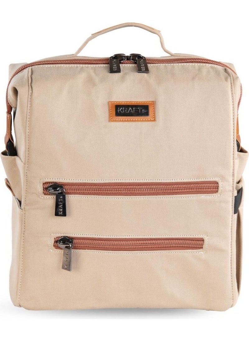 Kraft Lily Mother Baby Care Bag Beige  - Image 3