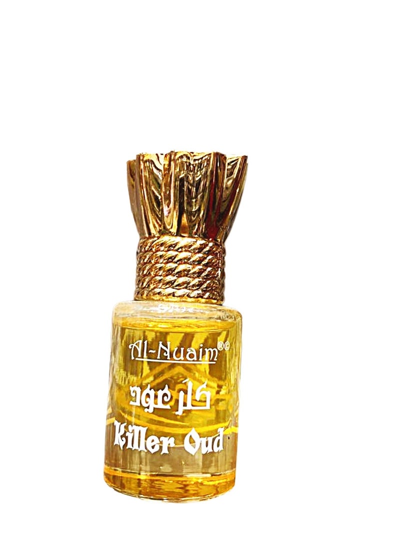 Al Nuaim Al-Nuaim Tohfa Series Killer Oud Attar Roll-On 6ml (Pack of 4) | Alcohol-Free Unisex Concentrated Perfume Oil | Long Lasting Oud & Musk Fragrance for Men & Women | Pocket Size Ittar - Image 2