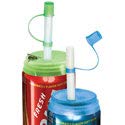 KOVE Soda Can Straw and Lid, Set of 2 - Image 2