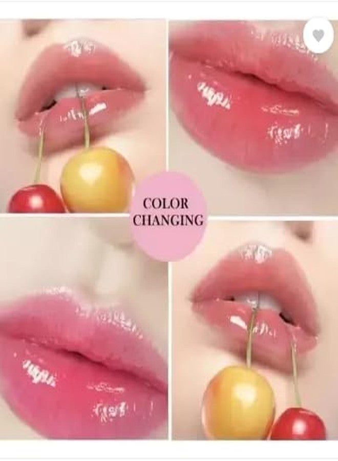 SHENY SOFT Heart Magic Lip Gloss in waterproof Pink Tint - Image 3