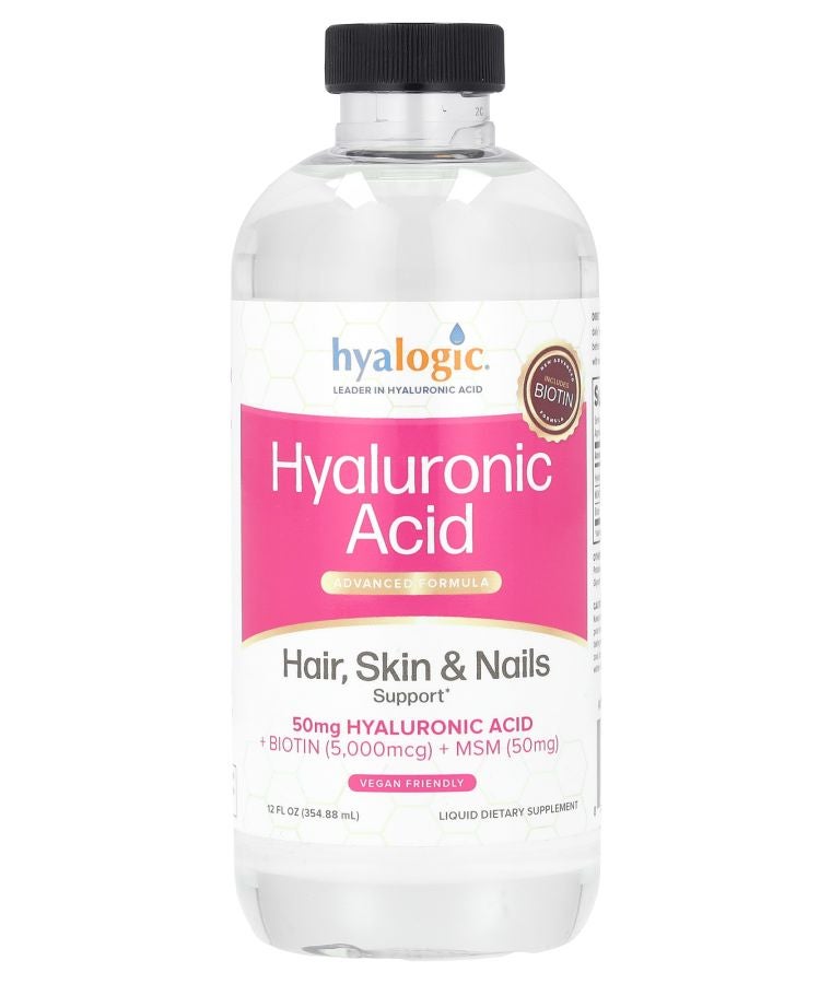 Hyaluronic Acid Advanced Formula Hair Skin & Nails Support 12 fl oz (354.88 ml)