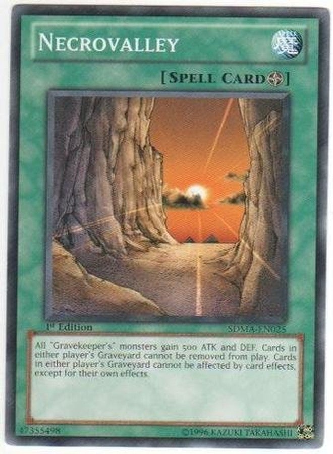 Yu-Gi-Oh! - Necrovalley (SDMA-EN025) - Structure Deck: Marik - 1st Edition - Common