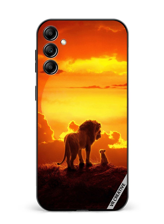 VR CREATIVE Protective Case Cover For Samsung Galaxy A55 The Lion King Design Multicolour - Image 1