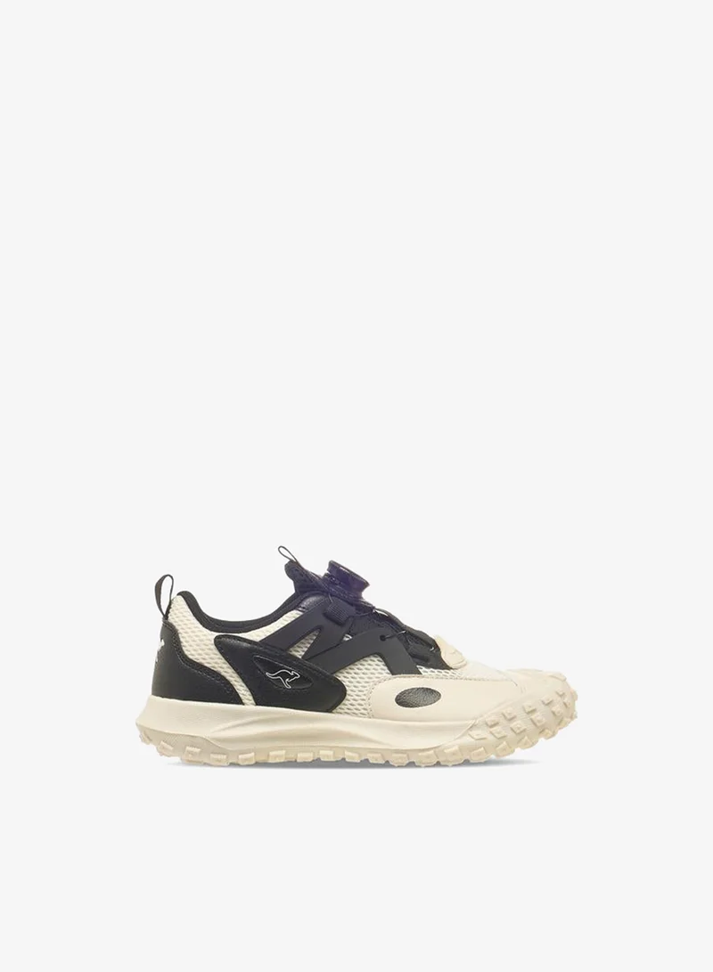 Kangaroos BEIGE Boys Rotating Buckle School Sports Shoes for Men | Best Price UAE