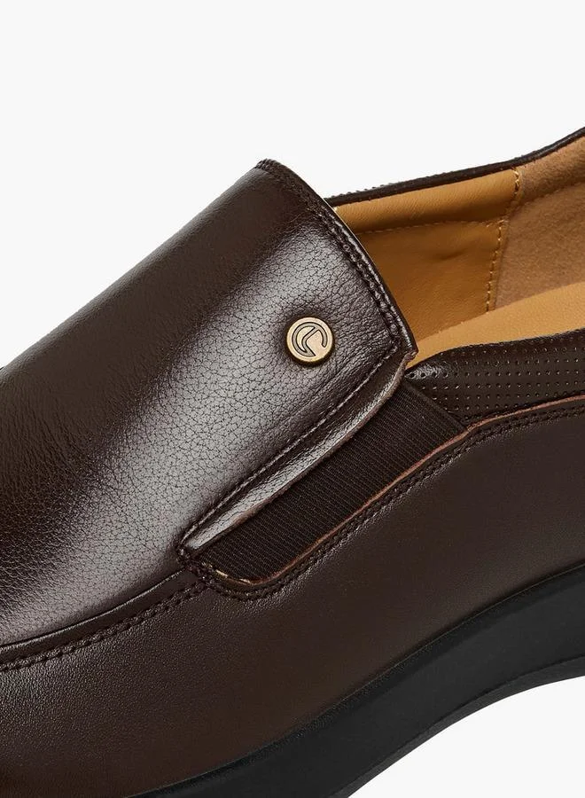 لو كونفورت حذاء لوفرز سهل الارتداء بلون سادة