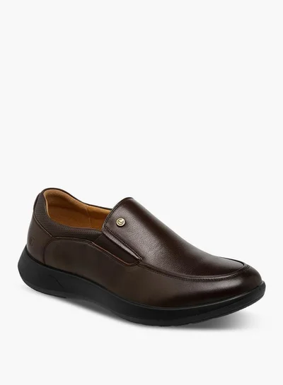 لو كونفورت حذاء لوفرز سهل الارتداء بلون سادة