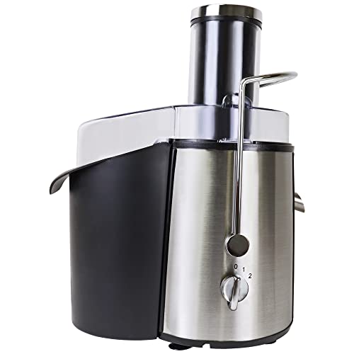 Total Chef Wide Mouth Juicer Machine – 2 Speed Slow Masticating Juicer for Vegetables & Fruits, High Yield Juice Extractor, Maquina Para Jugos Naturales, Easy to Clean Compact Juicing Machine - Image 2