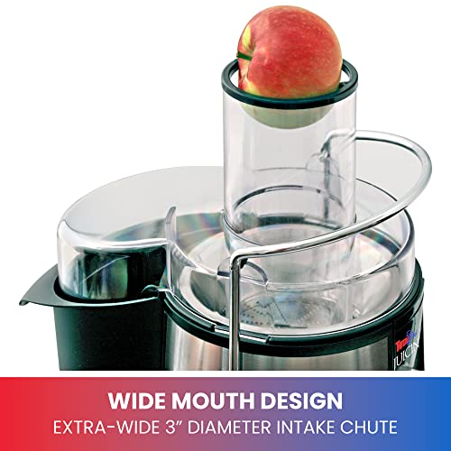 Total Chef Wide Mouth Juicer Machine – 2 Speed Slow Masticating Juicer for Vegetables & Fruits, High Yield Juice Extractor, Maquina Para Jugos Naturales, Easy to Clean Compact Juicing Machine - Image 4