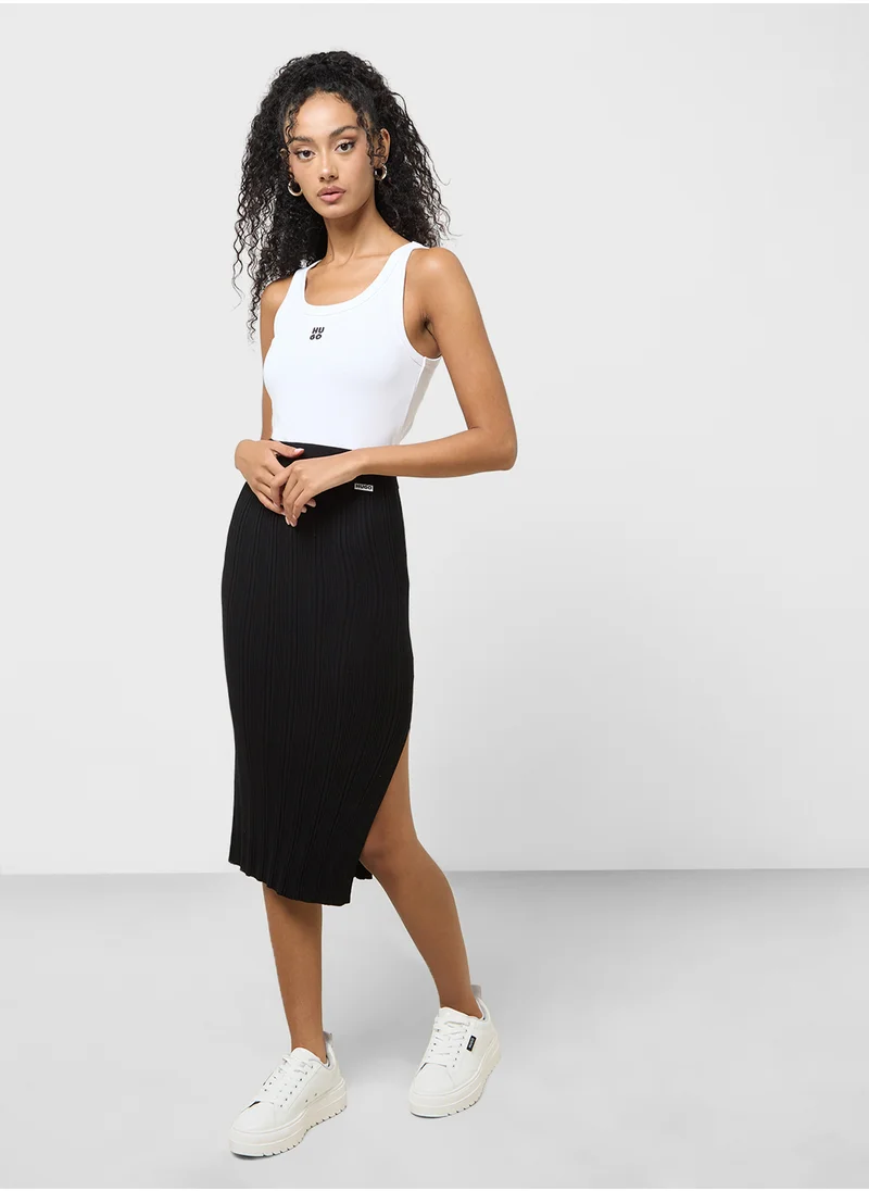 HUGO High Waist Skirt